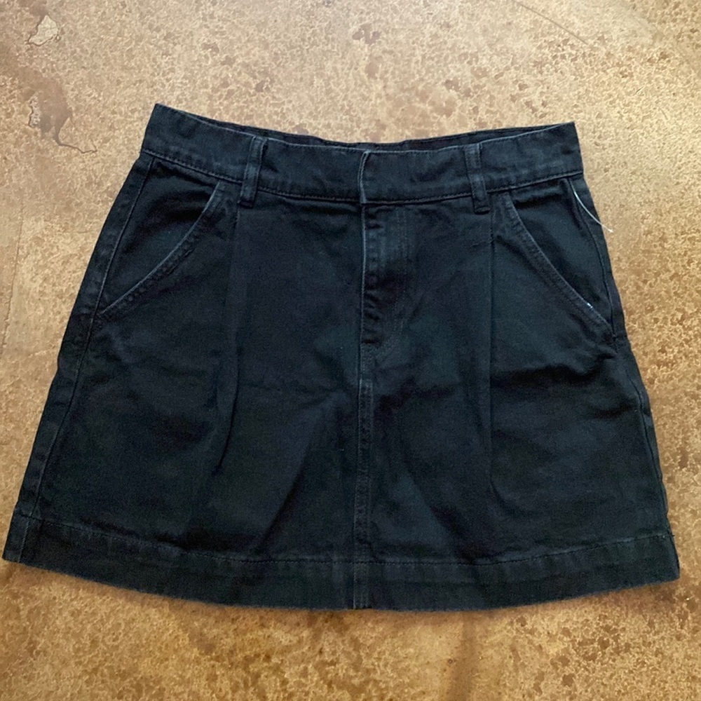 We The Free Black Skater Skirt